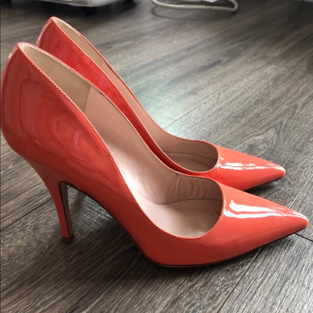 Elegant Coral High Heels
